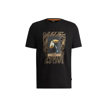 HUGO BOSS T Shirts Men Black