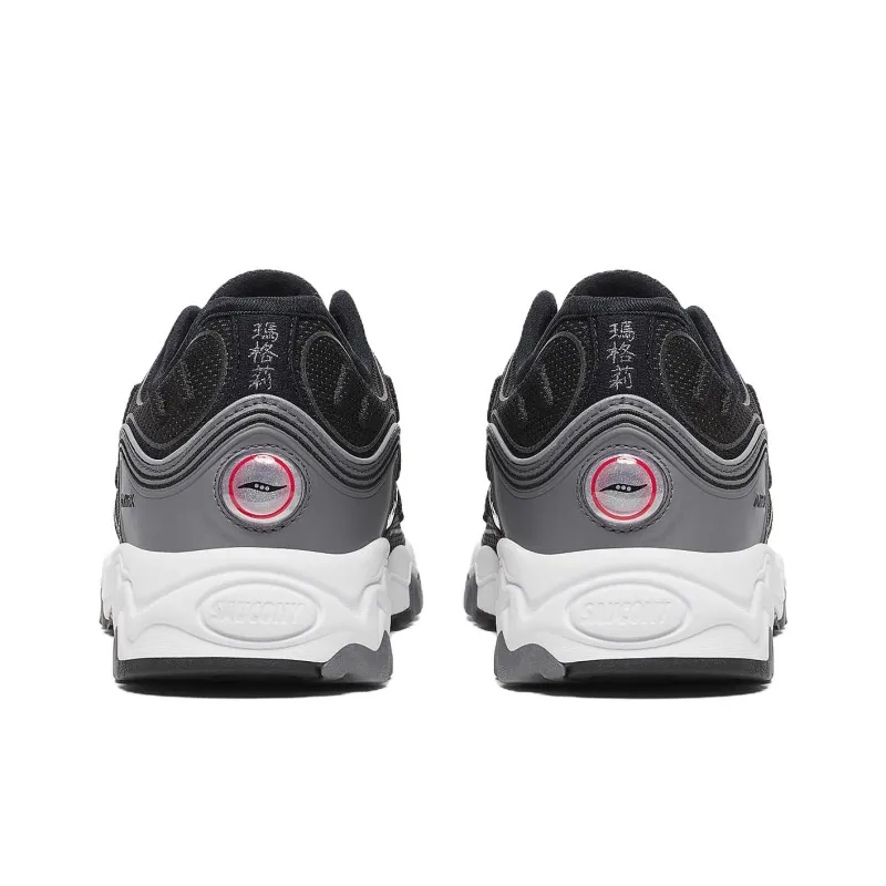 Saucony Matri Anti Slip Wear Resistant Low Top Casual Running Shoes Unisex Black-5