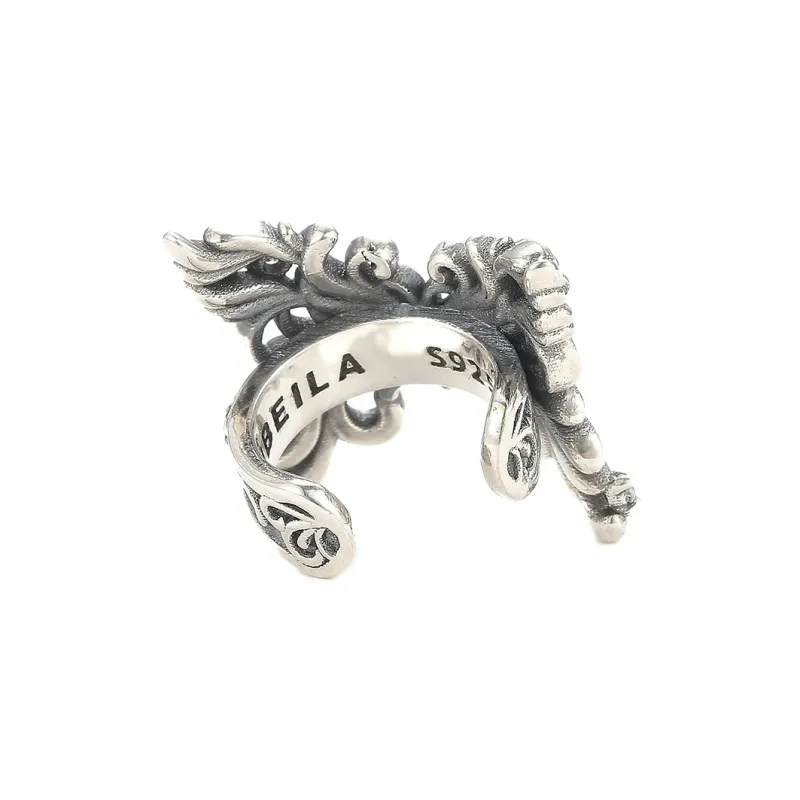 Ruibeila 925 Sterling Silver Clip On Earrings Men's-4