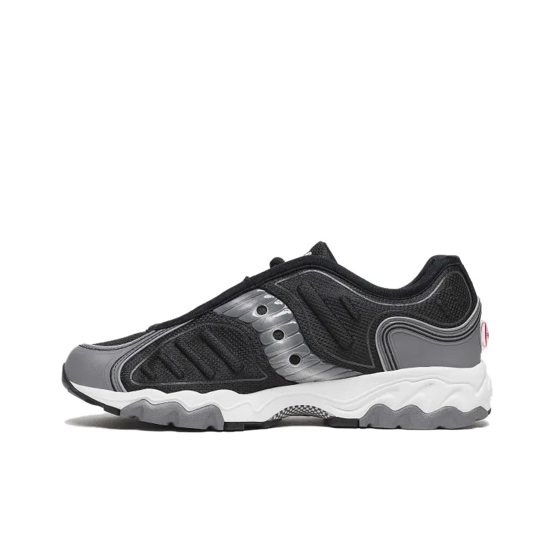 Saucony Matri Anti Slip Wear Resistant Low Top Casual Running Shoes Unisex Black-2