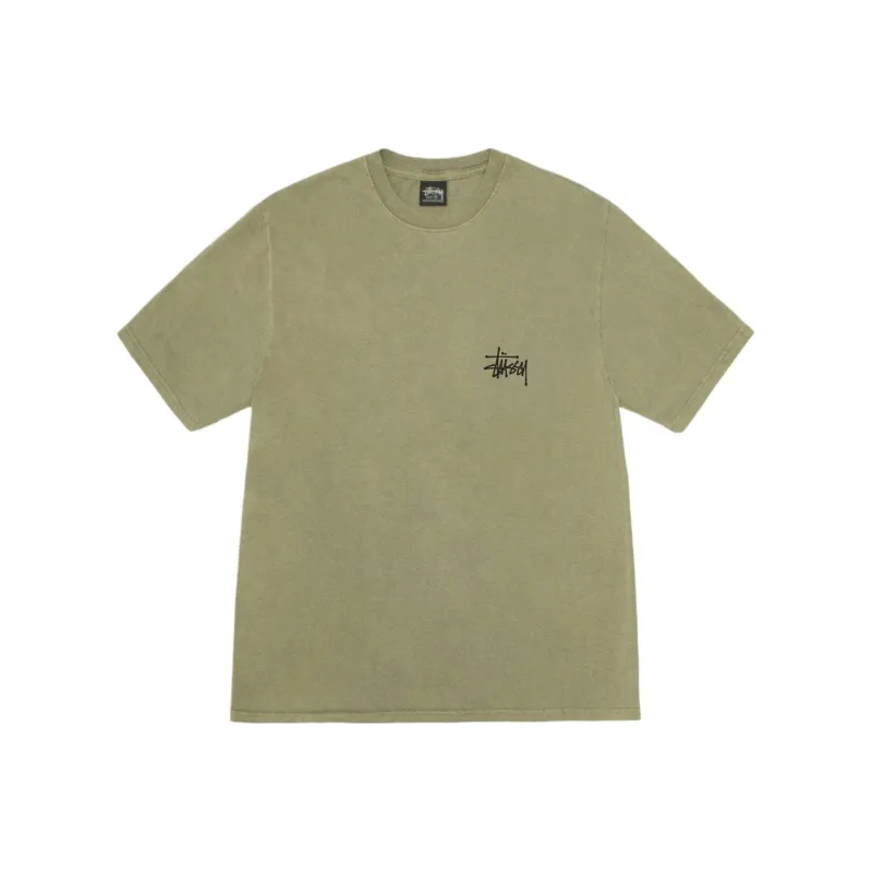 Stussy Basic Stussy Pigment Dyed T shirt-4