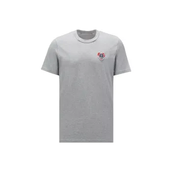 Moncler T Shirts Men Gray