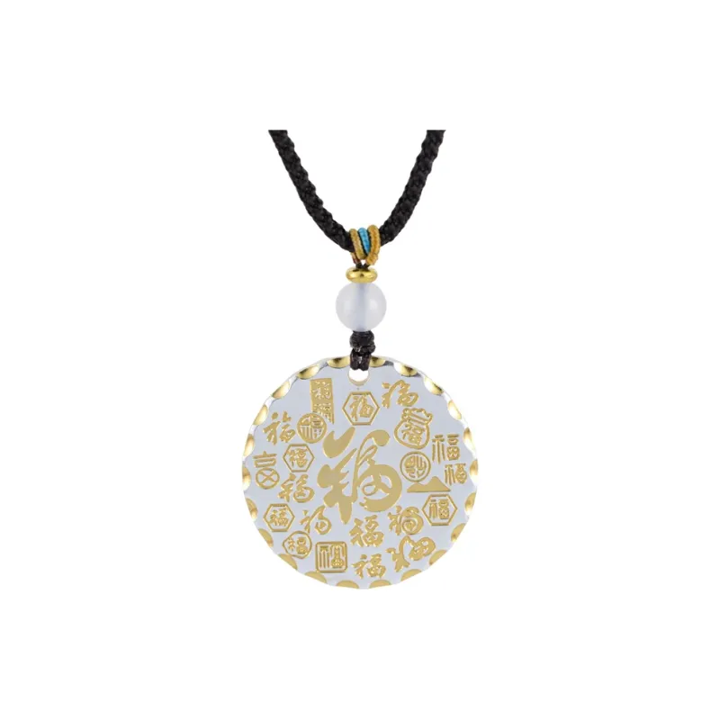 CHIC ZONE 999 Fine Silver Sterling Silver Necklaces Unisex-0