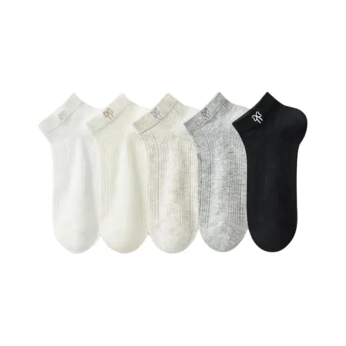 Temooues Ankle Socks Women's Combo Set