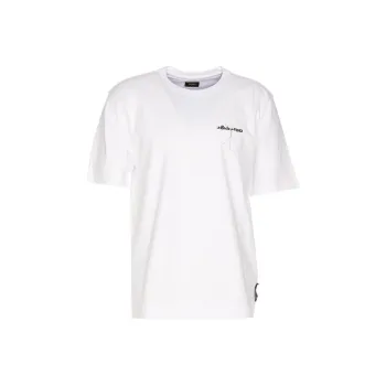 FENDI Logo Embroidered Crewneck T Shirt