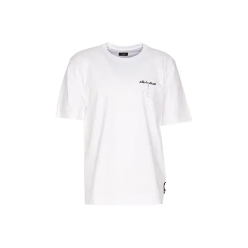 FENDI Logo Embroidered Crewneck T Shirt