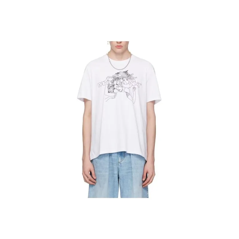 ISABEL MARANT T Shirt Men's White-0