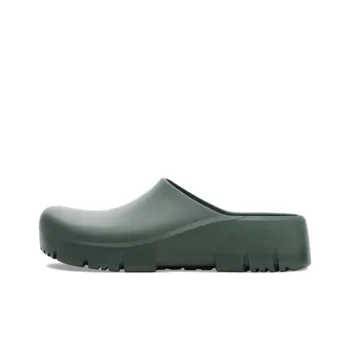 Birkenstock Slip Resistant Wrap toe Slippers Unisex Green Regular Loose Fit