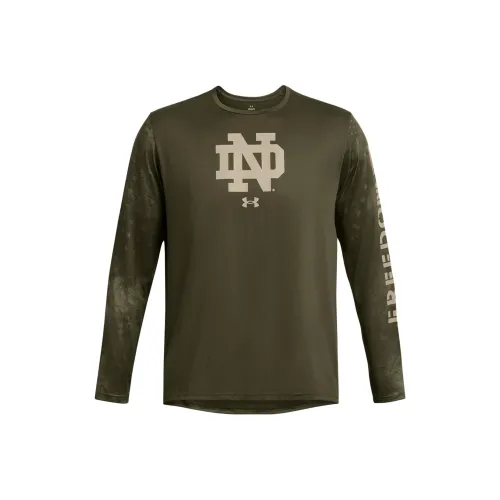 Under Armour University Of Notre Dame T-Shirt Men's Olive Green