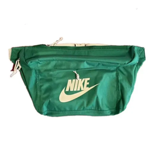 Nike Polyester One Shoulder Crossbody Fanny Pack Unisex Green