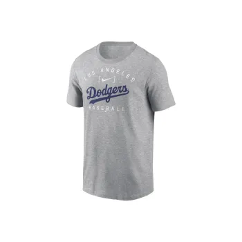 Nike Los Angeles Dodgers Home Team Athletic Arch T-Shirt Men's Gray