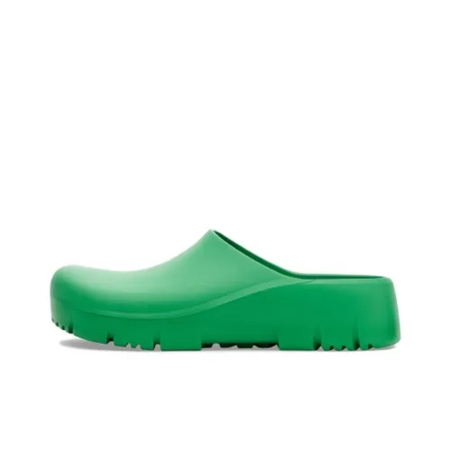 Birkenstock Slip Resistant Closed Toe Slippers Unisex Green Regular Loose Fit