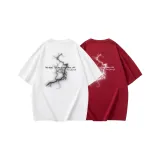 [White+Burgundy]2 Pack