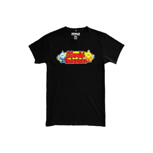 World Industries 블랙 남성 티셔츠