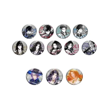 MANCOOL Divine Elegance Collection Tinplate Badges