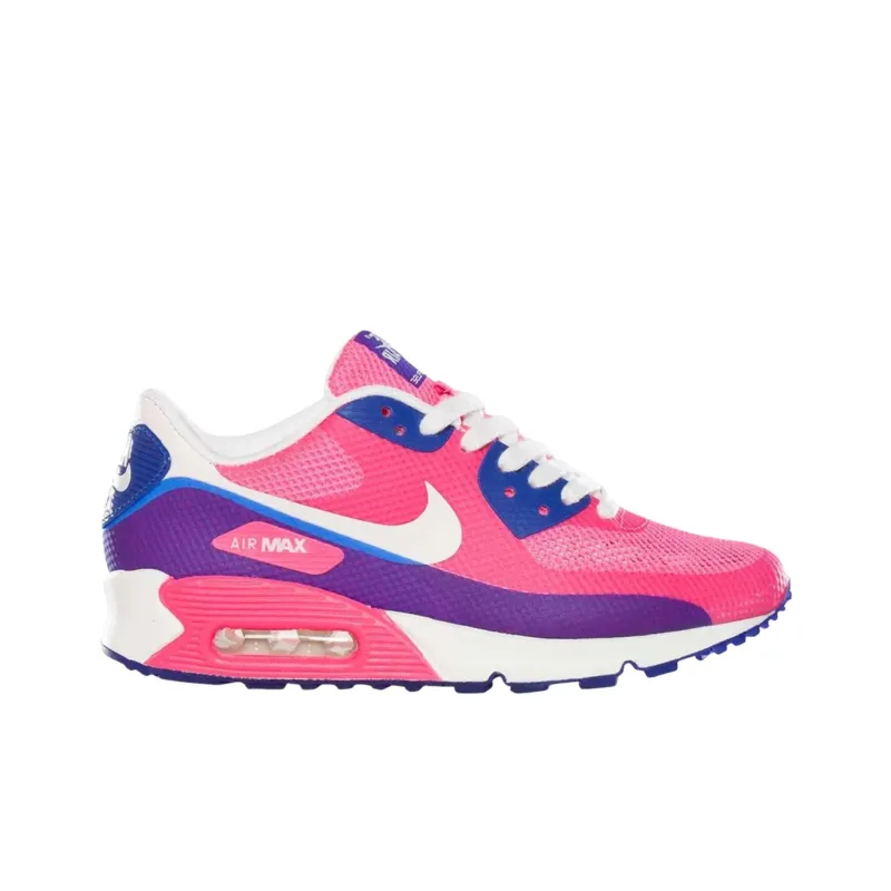 Nike Air Max 90 Anti Slip Wear Resistant Low Top Casual Shoes Women's Pink-1