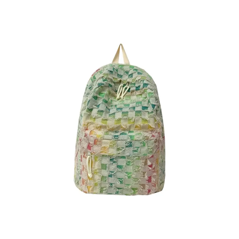 LUVISTRUE Composite Cloth Five Pointed Star Backpack Regular Women's Multicolor-3