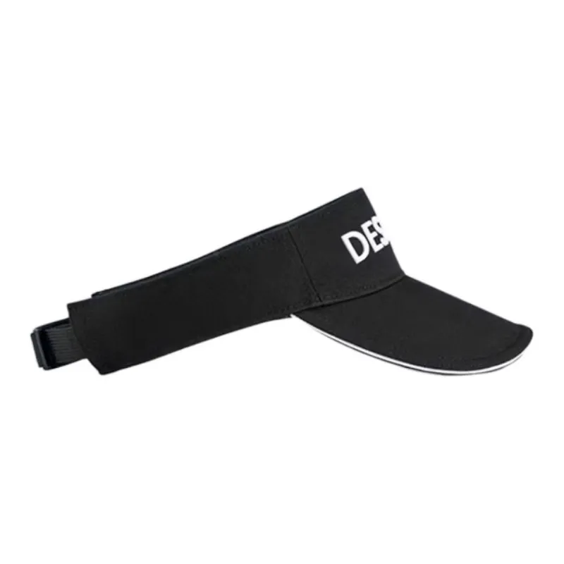 DESCENTE Polyester Sun Protection Hats Unisex Black-2