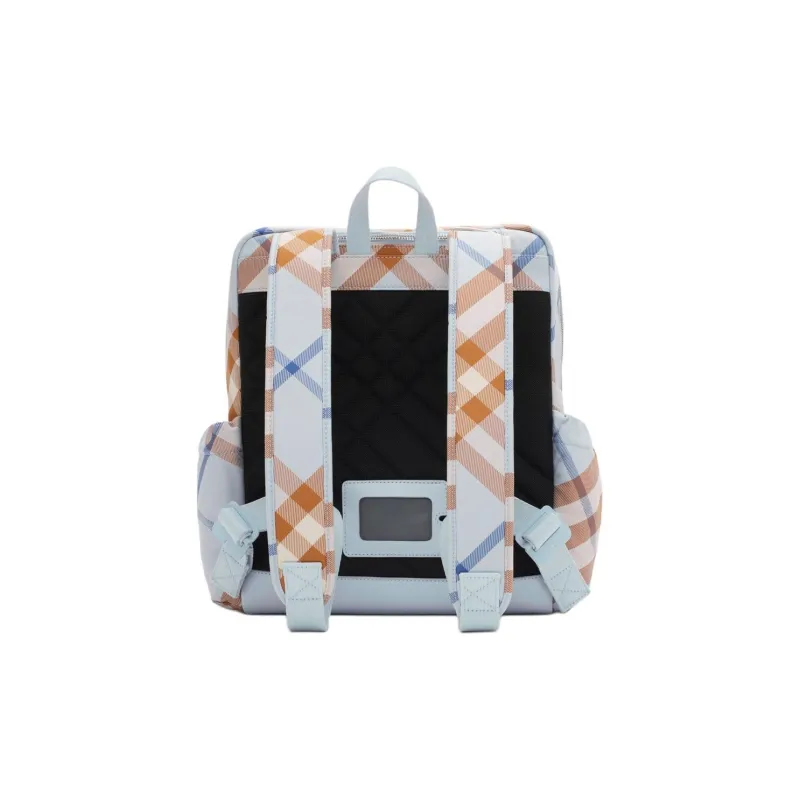 Burberry Nylon Backpack Kids' Slate Blue-2