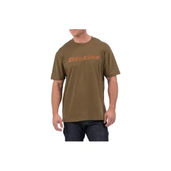 Dickies Short Sleeve Wordmark Graphic T-Shirt T-Shirt Men's Olive Green