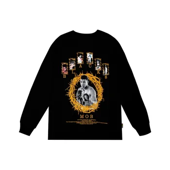 BLACK8MOB FW23 Ali King Collection T Shirt Unisex Black
