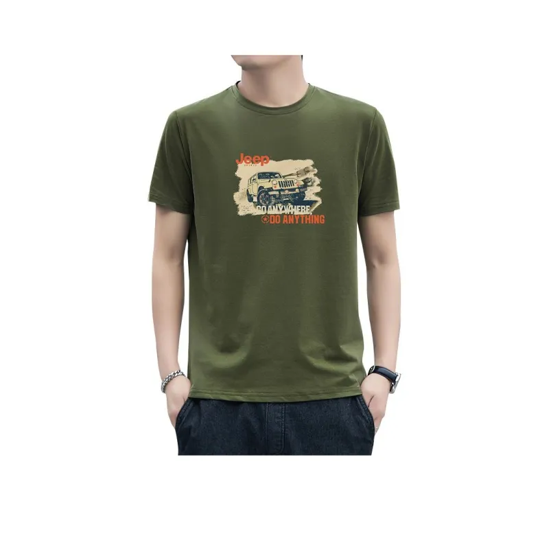 JEEP SPIRIT Set in Sleeve T Shirt Men's-11