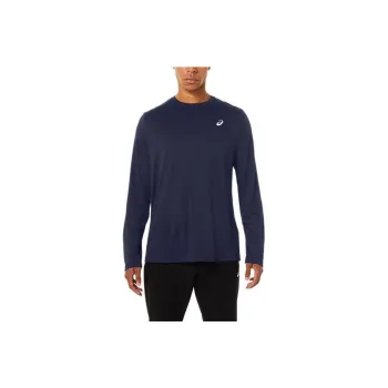 Asics LONG SLEEVE CORE T-Shirts Men Dark Blue