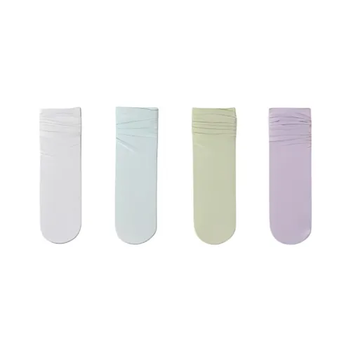 Temooues Mid Calf Socks Women's Combo Set