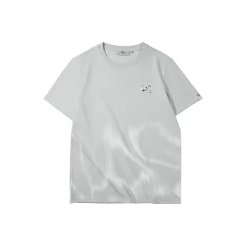 HLA T Shirts Men Beige Apricot Pattern 79