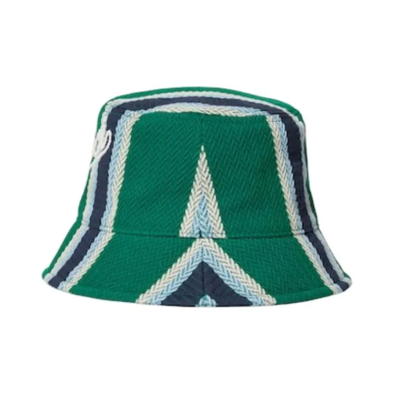 GUCCI Cotton Bucket Hats Men's Green-2