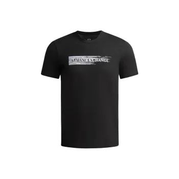 ARMANI EXCHANGE SS22 T Shirt Men's Black