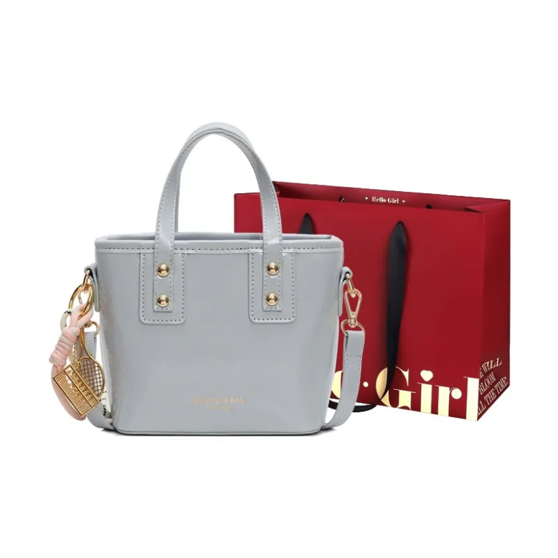 GOX PU Bucket Bag Handbag Women's Multicolor-12