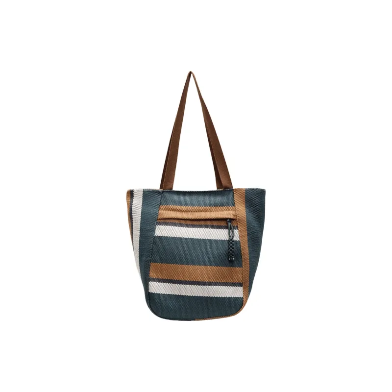PAIBLOKS Canvas Bag Tote Crossbody Bag Shoulder Bag Regular Unisex Multicolor-6