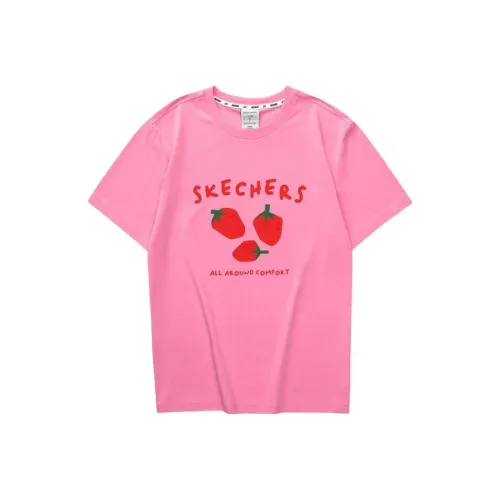 Skechers T-Shirts Unisex Sachet Pink/004C