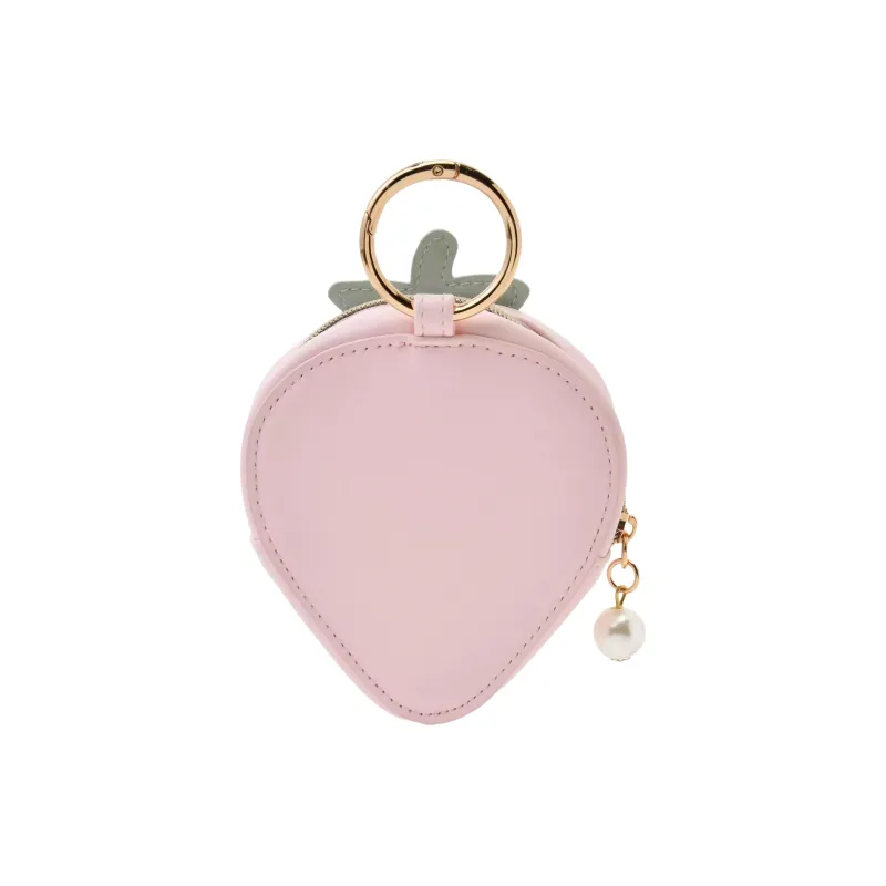 Disney Leather Coin Purse Women's Pink-2