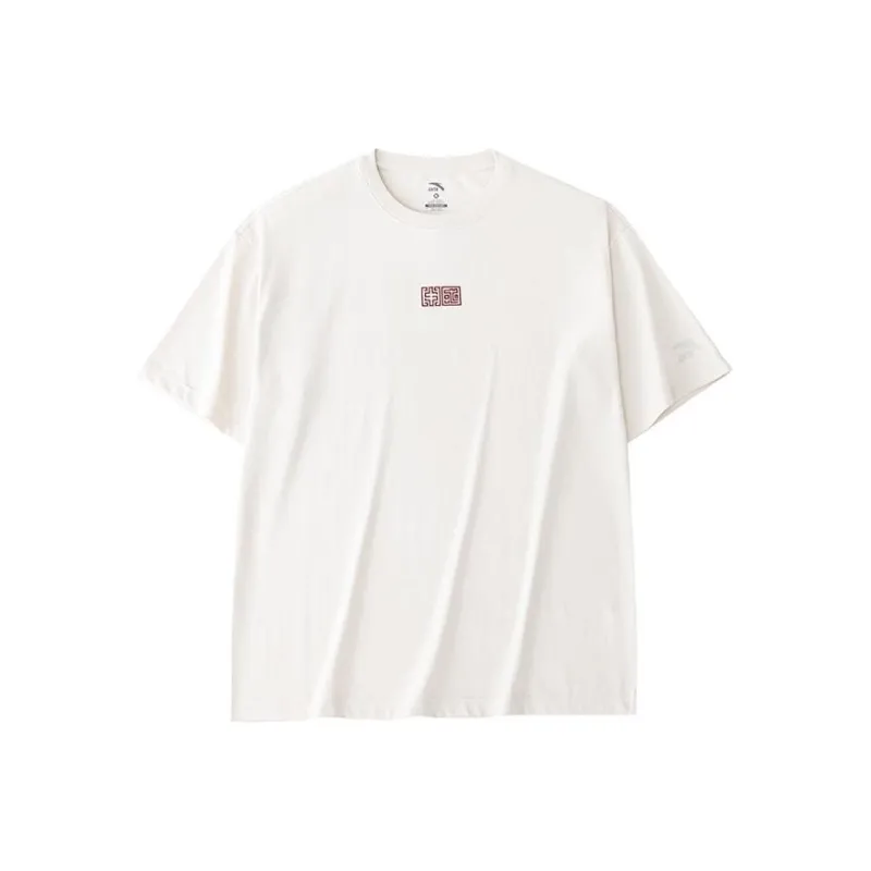 Anta Life Collection Sports Life Collection T Shirt Men's Mud Gray-0