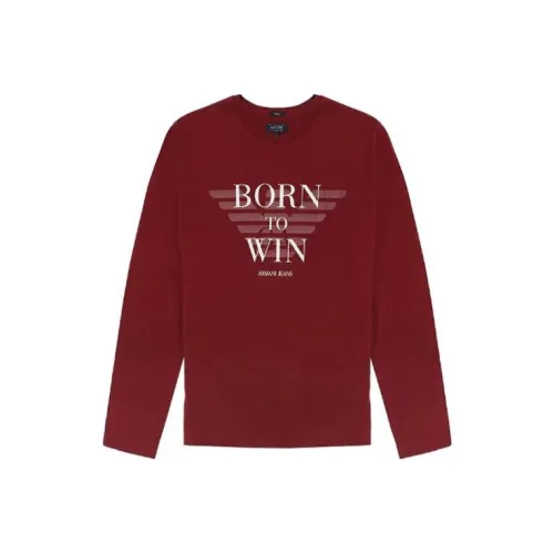 ARMANI JEANS T-Shirts Men Red
