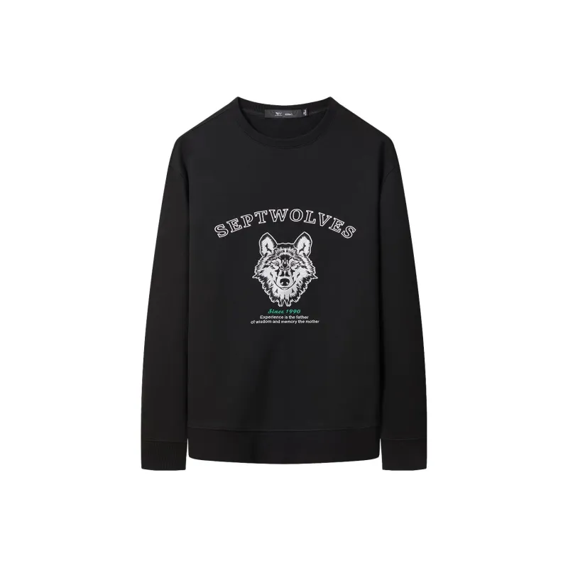SEPTWOLVES T Shirts Men Black-0