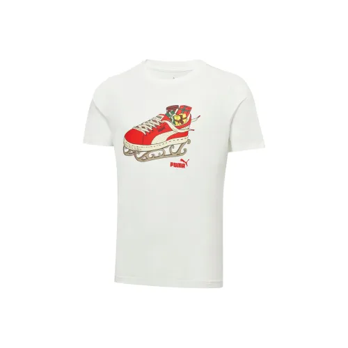 PUMA Christmas Tee T-Shirt Unisex White
