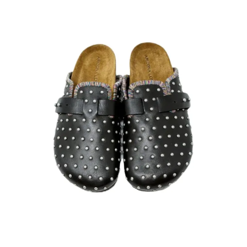 Arizona Love Abrasion Resistant Wrap toe Slippers Women's Black-2