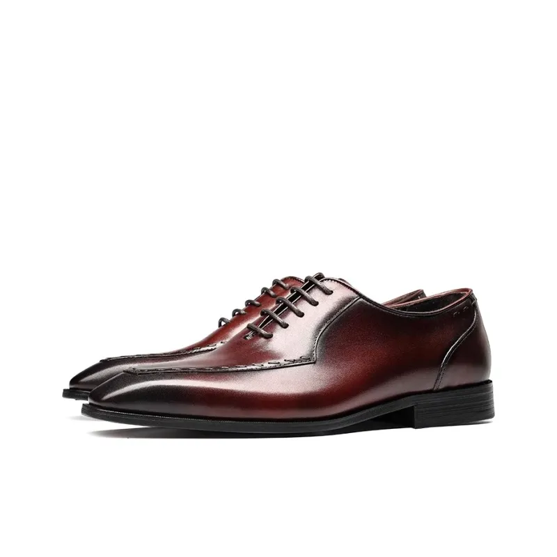 Bansley Dress Shoes Men Low Top-5