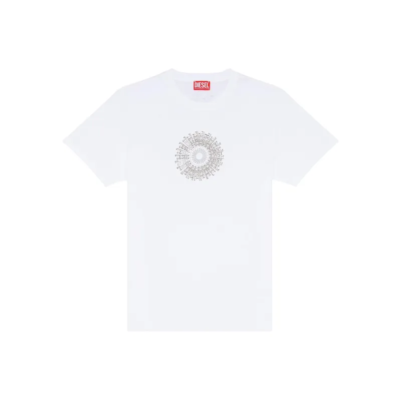 DIESEL T Shirts Unisex White-0