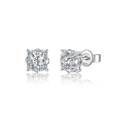 FANCI S925 Silver Stud Earrings Women's