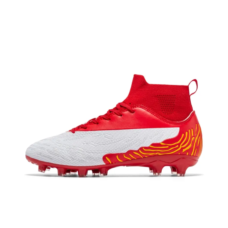 QIUTEXIONG FG Firm Ground Soft Ground Firm Ground Slip Resistant Soccer Shoes Unisex-7