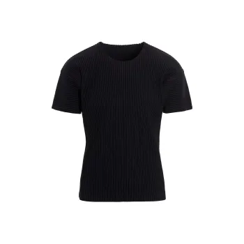 ISSEY MIYAKE T Shirt Men's Marine Blue