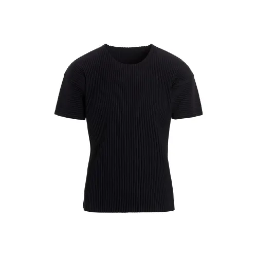ISSEY MIYAKE T Shirt Men's Marine Blue