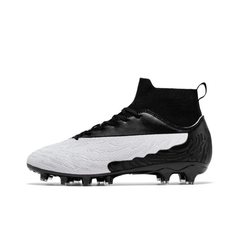 QIUTEXIONG FG Firm Ground Soft Ground Firm Ground Slip Resistant Soccer Shoes Unisex-14