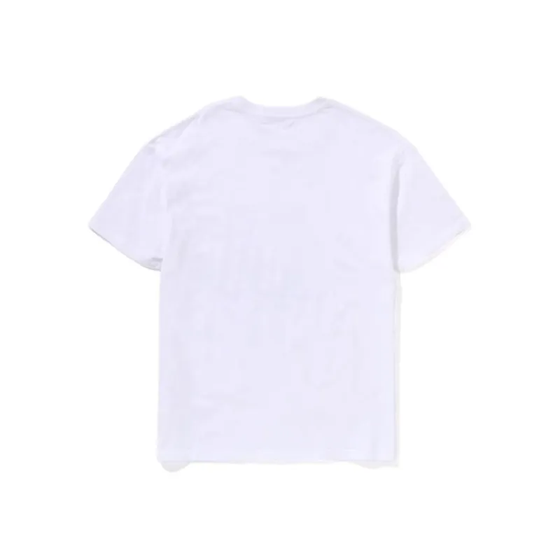 Bape Women's Crystal Ape Head Oversized Tee White-4