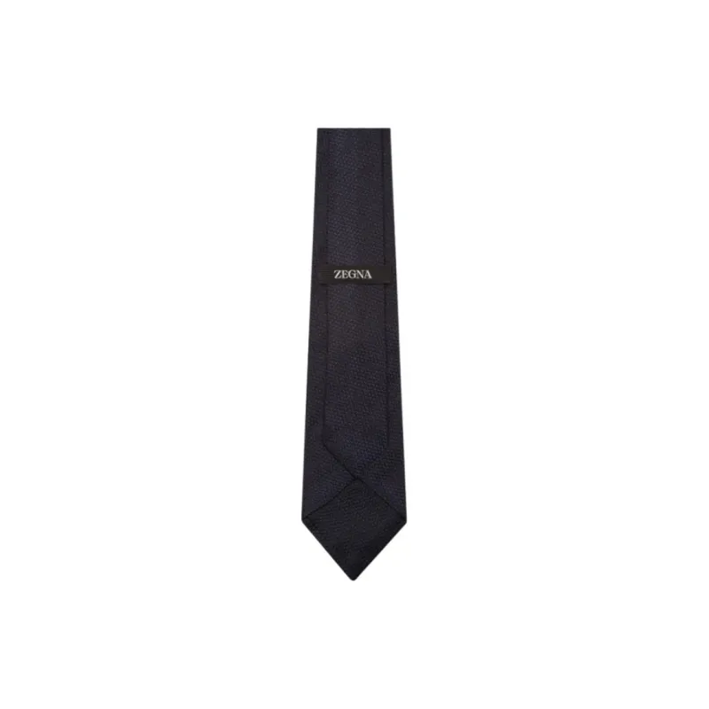 Ermenegildo Zegna Jacquard Pattern Tie-1