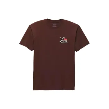 Vans HOT BOX CARS T-Shirts Men Brown
